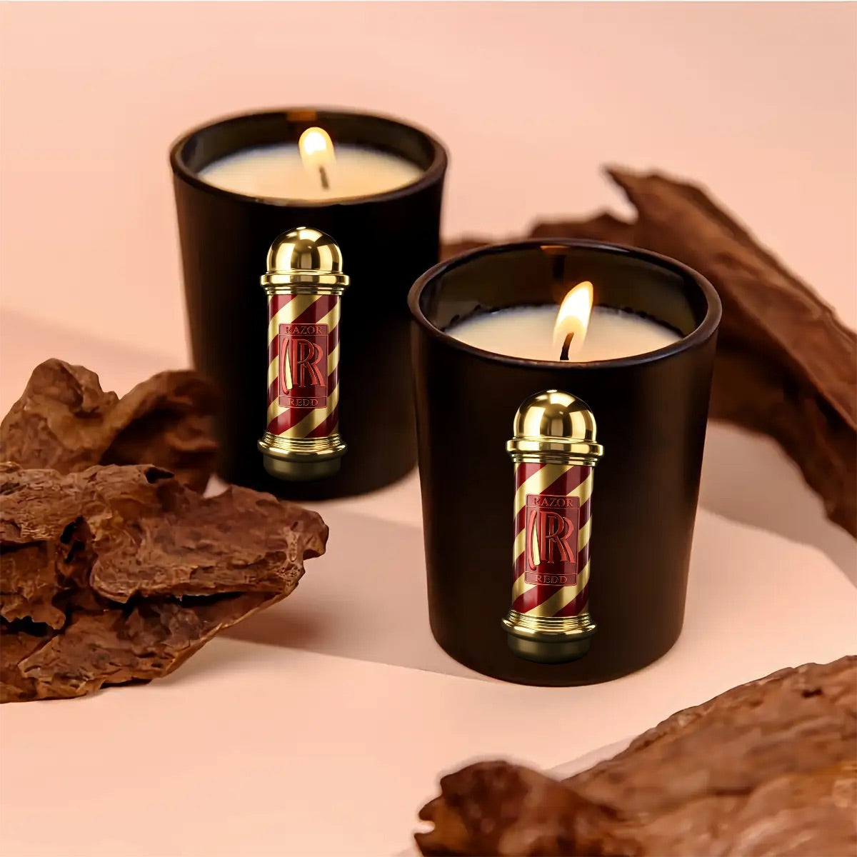 Double R Fire candle