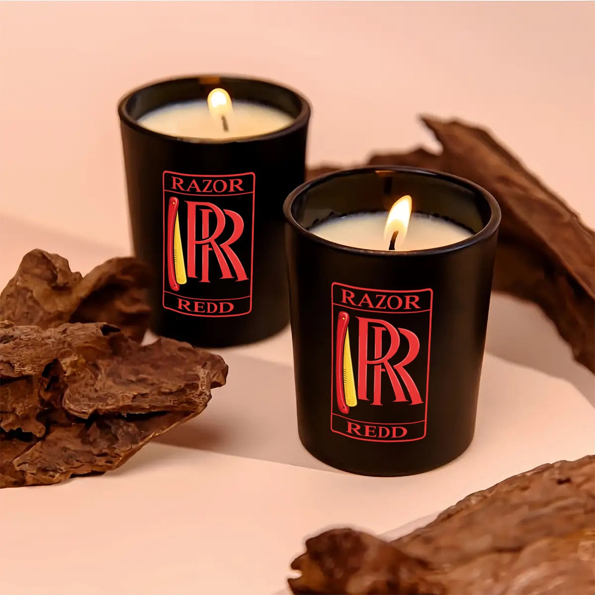 Double R candle